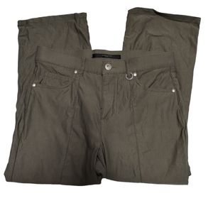 Simon Chang Straight Leg Cropped Pants